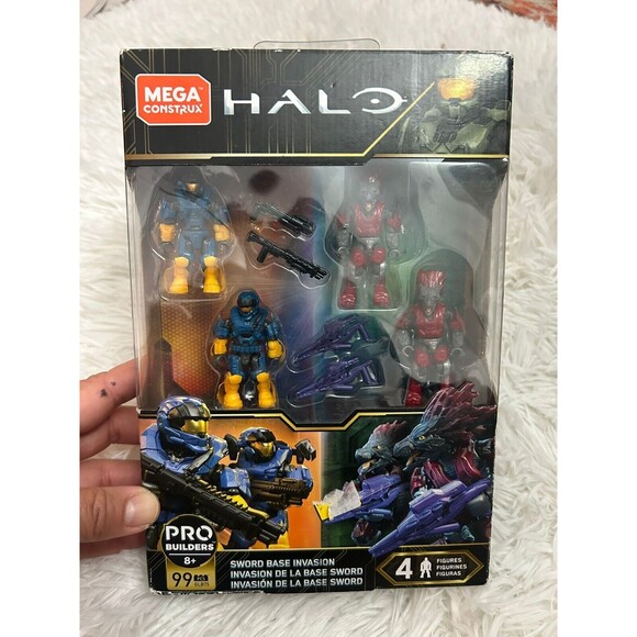 New Halo Sword Base Invasion 4 figures action toy - Picture 1 of 4